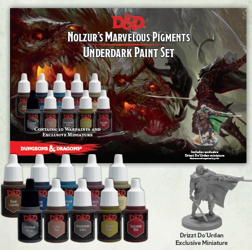 Nolzurs Marvelous Pigments Underdark Paint Set